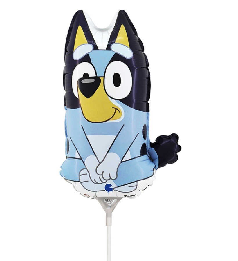 Balon folie, catelusa Bluey, 37 x 27 cm