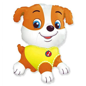 Balon folie, Bulldog Rubble, 80 x 62 cm
