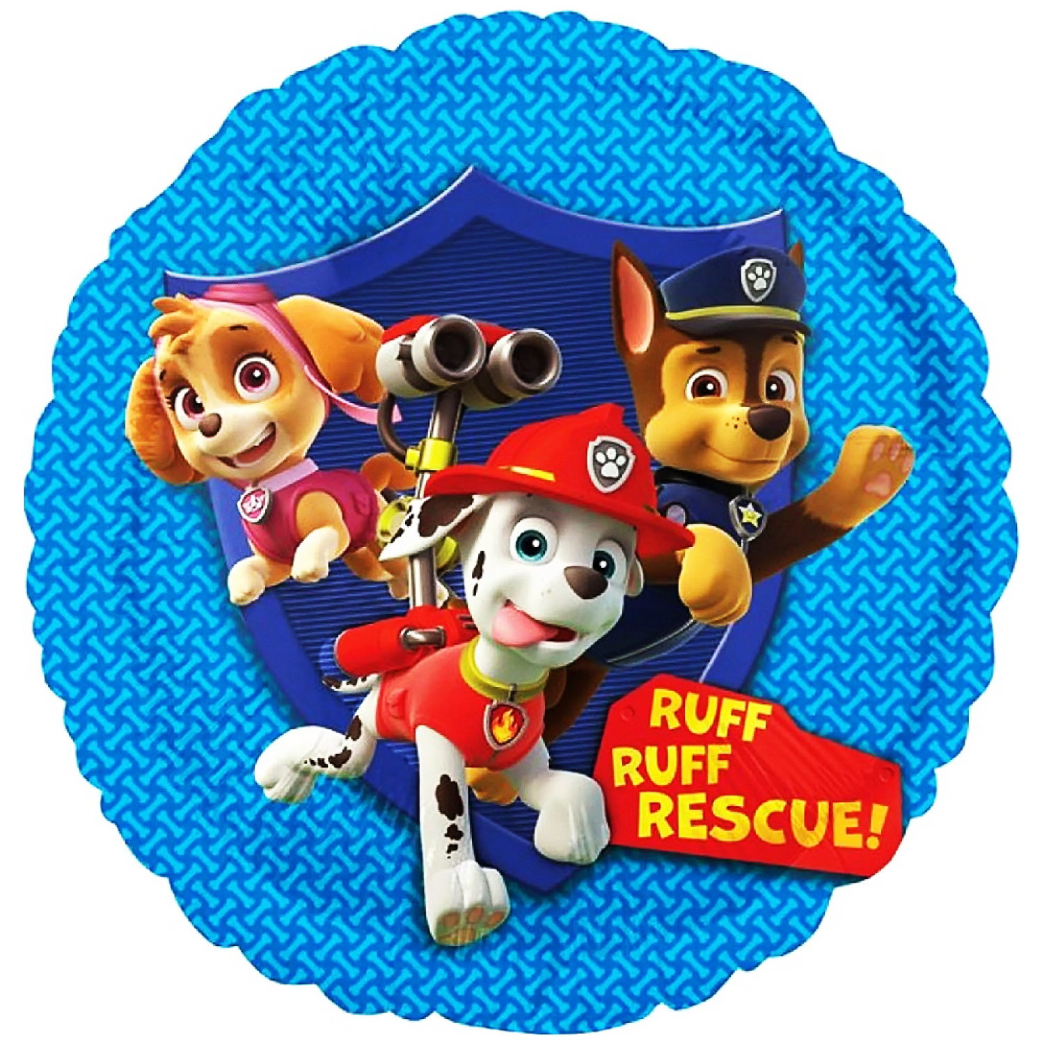 Balon folie, Paw Patrol Ruff-Ruff, 43 cm