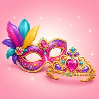 Masti si diademe de petrecere