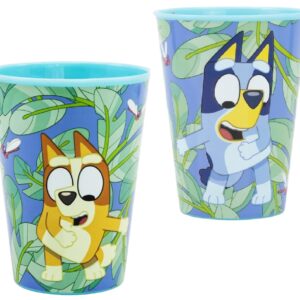 Pahar plastic Bluey si Bingo, 260 ml