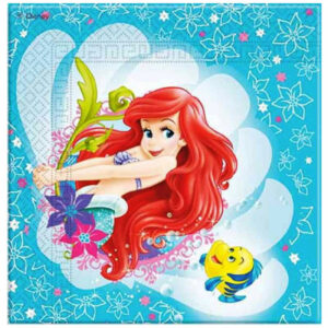 Set 20 servetele Mica Sirena, 33 x 33 cm
