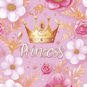 Set 20 servetele Princess Crown, 33 x 33 cm