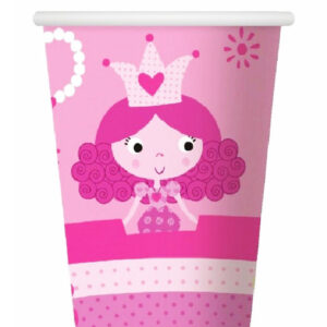 Set 6 pahare Mica Printesa, 270 ml