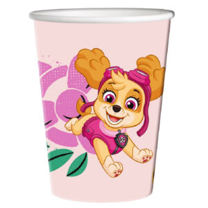 Set 8 pahare Catelusa Skye, roz, 250 ml