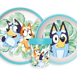 Set de masa, Bluey si Bingo, 3 piese