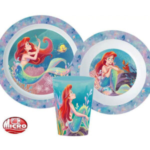 Set de masa Ariel Mica Sirena, 3 piese