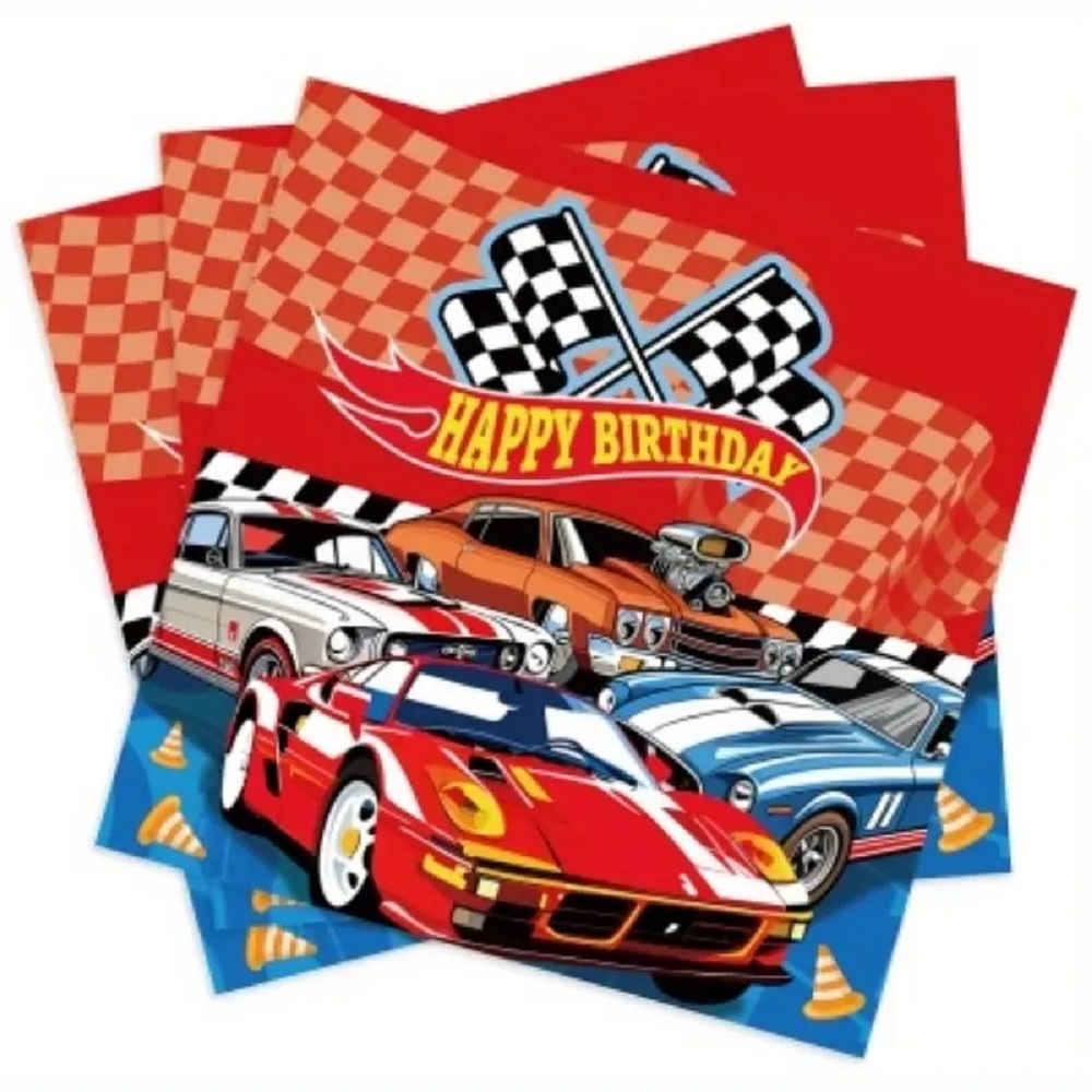 Set Petrecere Racing Hot Cars, 10 persoane - imagine 3