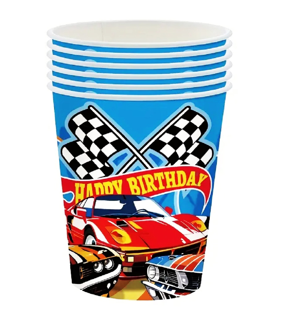 Set Petrecere Racing Hot Cars, 10 persoane - imagine 4