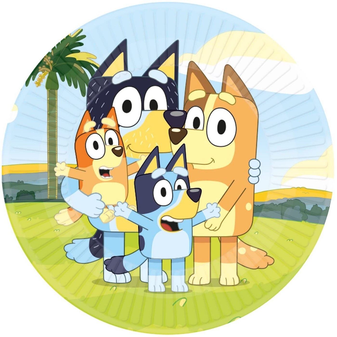 Set petrecere Bluey si familia, 8 persoane - imagine 2