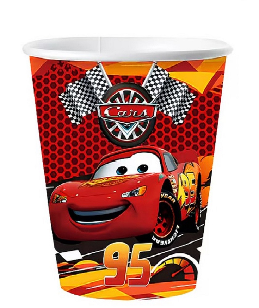 Set petrecere, Cars Fulger McQueen, 8 persoane - imagine 4