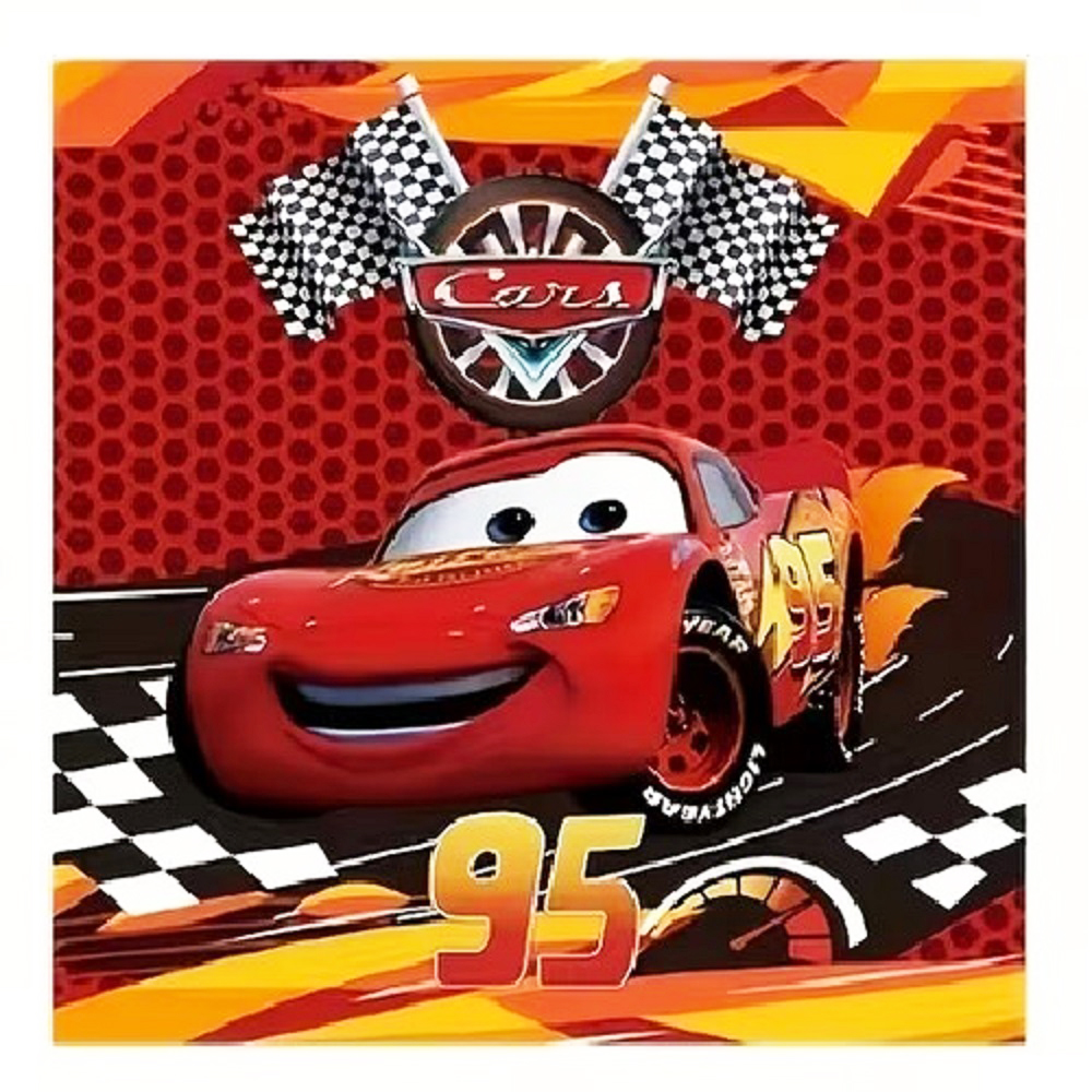 Set petrecere, Cars Fulger McQueen, 8 persoane - imagine 3