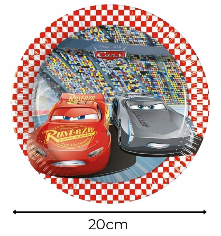 Set petrecere, Cars Fulger McQueen, 8 persoane - imagine 6