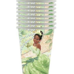 Set 8 pahare Tiana (Printesa si Broscoiul), 250 ml