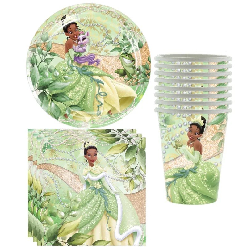 Set Petrecere, Printesa Tiana, 10 persoane