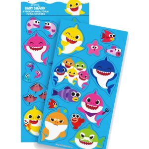 Autocolante cu spuma, Baby Shark