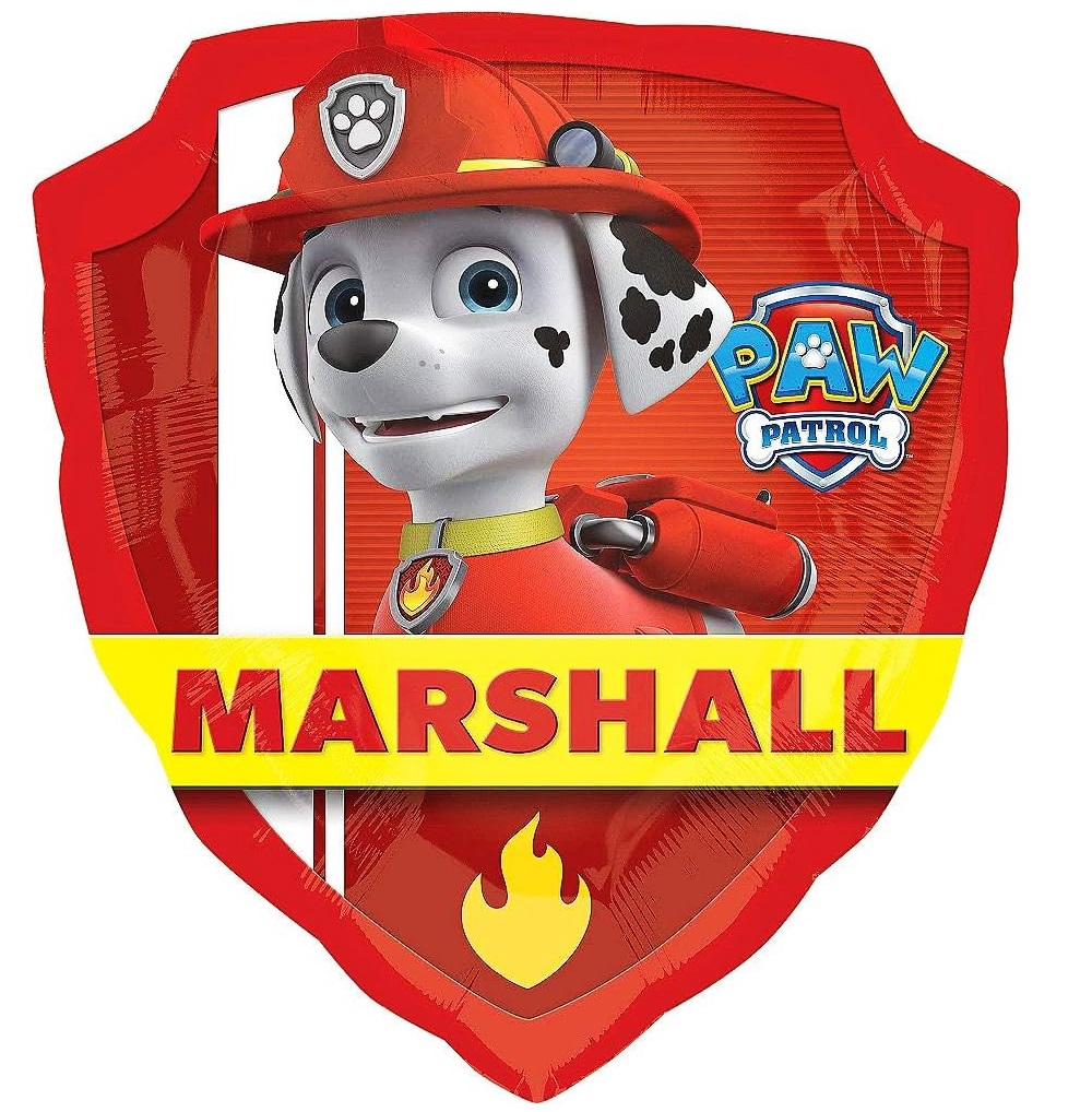 Balon Paw patrol, Chase si Marshall, 29 cm - imagine 3