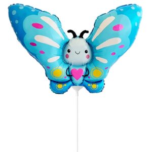 Balon folie, Fluture albastru, 42 X 24 cm