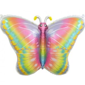 Balon folie, Fluture Pastel Butterfly, 64 cm