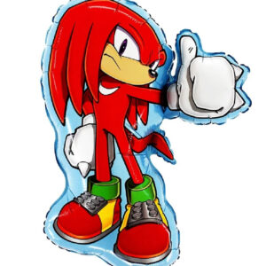 Balon folie Knuckles (Ariciul Sonic), 74 x 65 cm