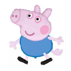 Balon folie, Purcelus George (Peppa Pig), 28 x 33 cm