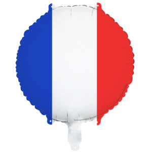 Balon folie cu Steag Franta, 45 cm