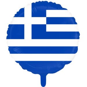 Balon folie, Steag Grecia, 45 cm