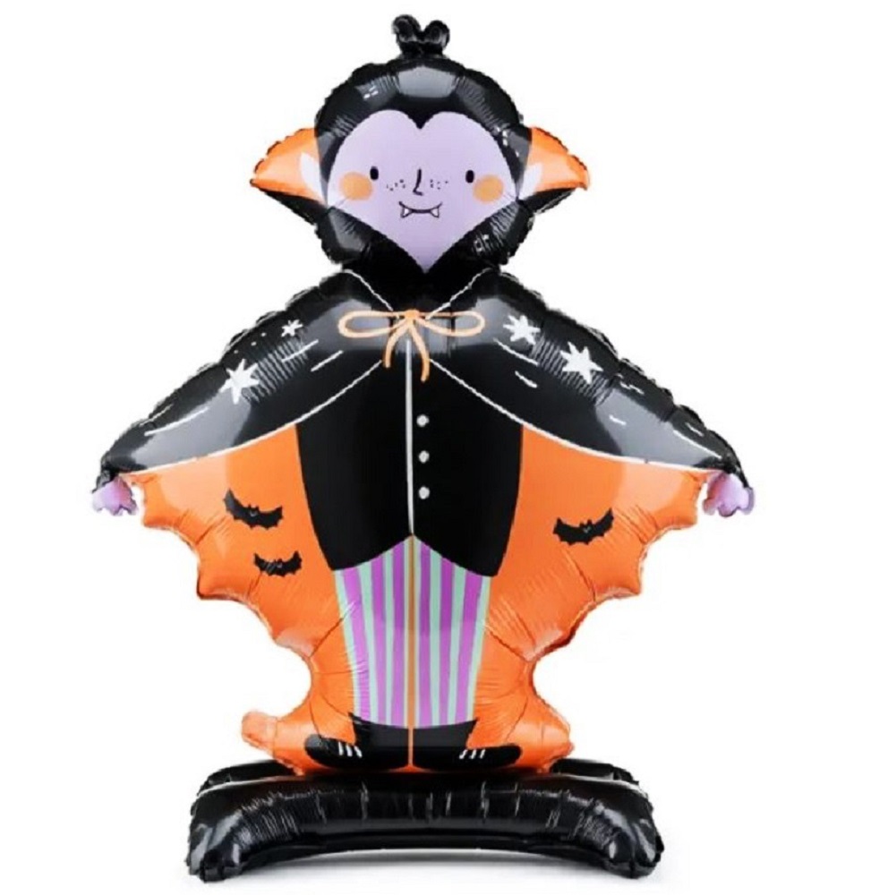 Balon folie Vampir Dracula, cu suport, 78 x 112 cm
