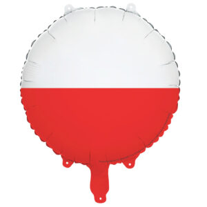 Balon folie, Steag Polonia, 45 cm