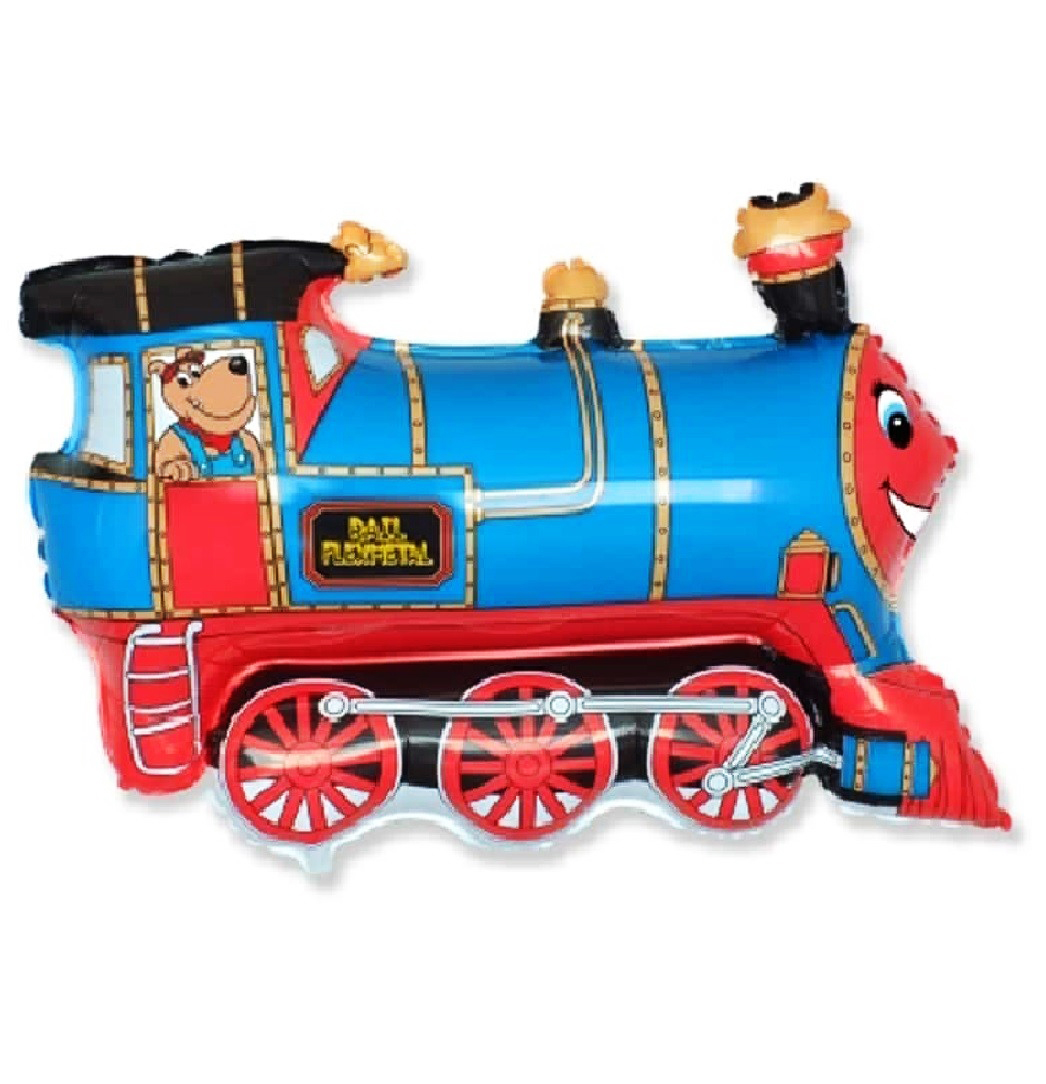 Balon folie, Locomotiva Trenulet, 27 x 31 cm
