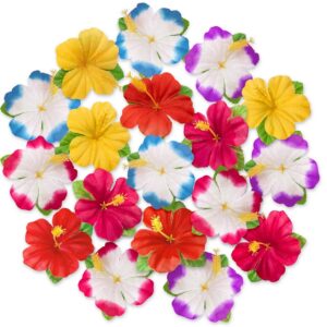 Set 18 Decoratiuni Flori hawaiene, 11 cm