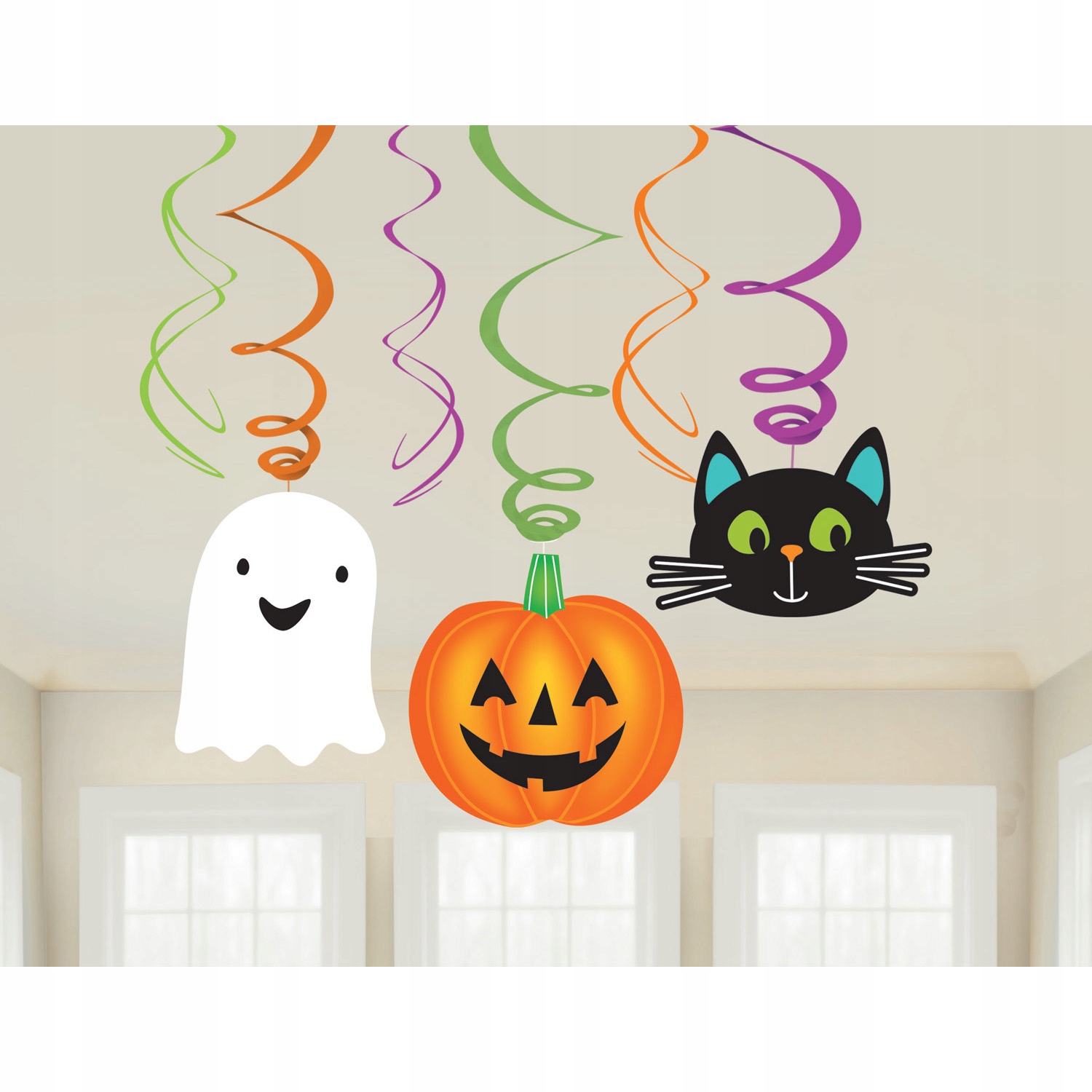 Set 6 Decoratiuni Halloween Friends, 60 cm - imagine 2