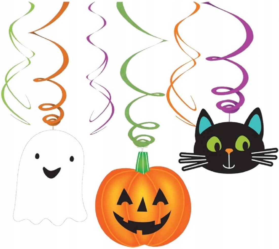 Set 6 Decoratiuni Halloween Friends, 60 cm