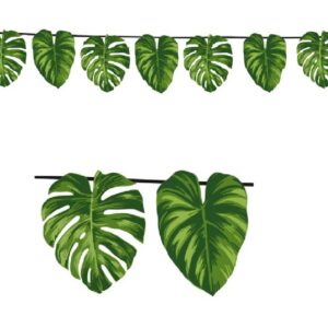 Ghirlanda party, Frunze tropicale, 300 cm