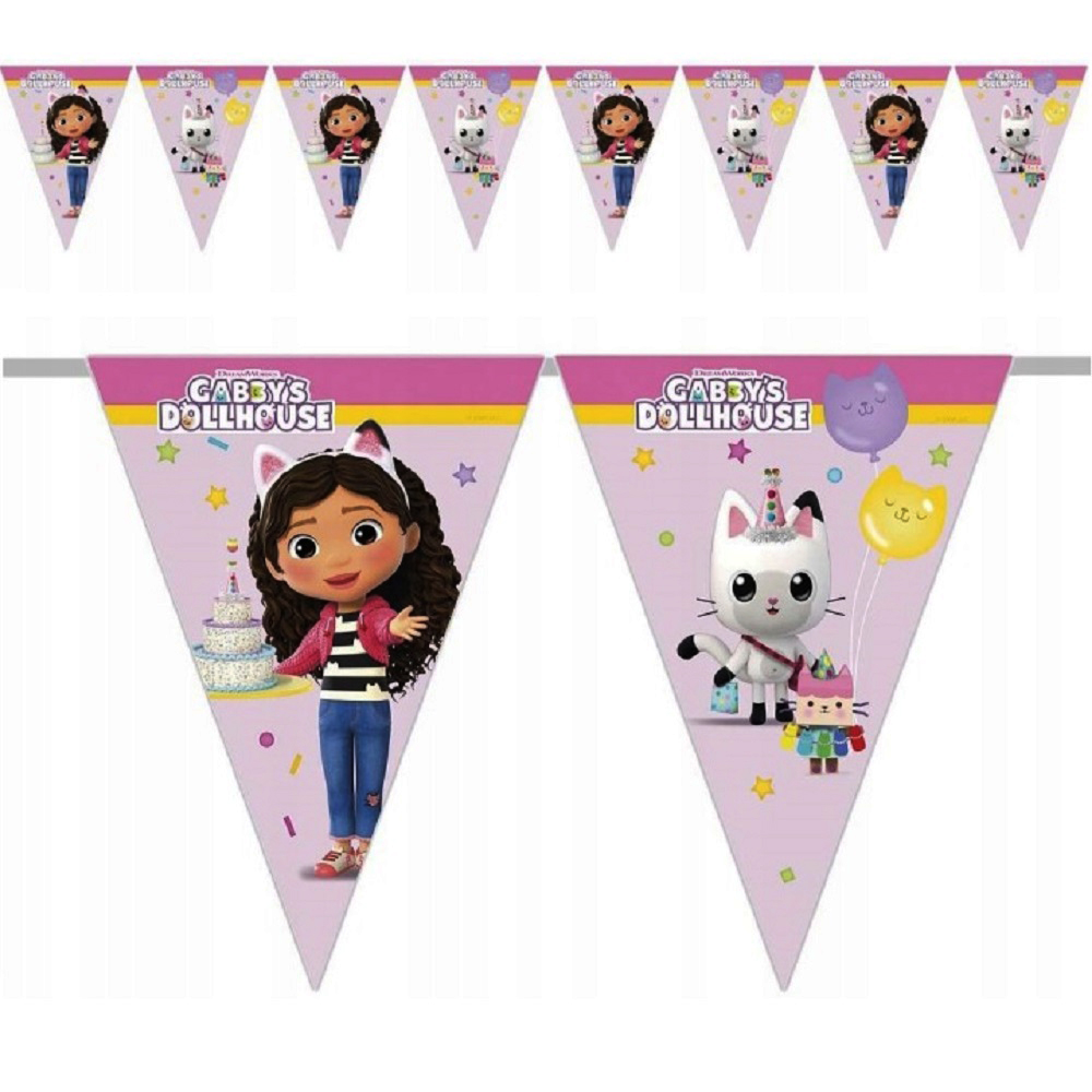 Ghirlanda party, Gabby's Dollhouse, 230 cm