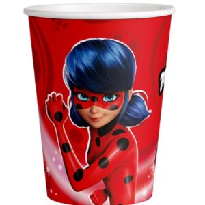 Set 8 pahare Buburuza si Tikki, 250 ml