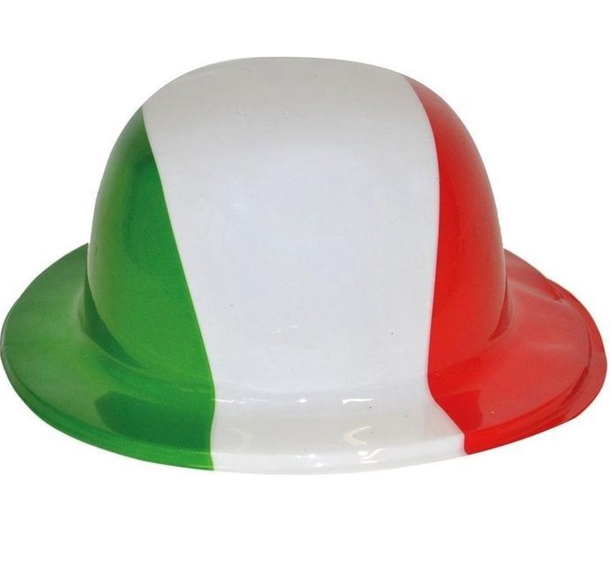 Palarie melon, plastic, Steag Italia