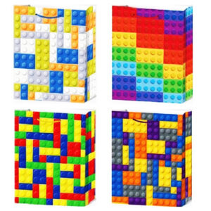 Punga pentru cadouri, Cuburi-Bricks, 33 x 26 cm