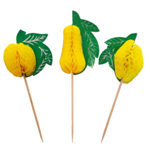 Set 12 Scobitori decorative, Fructe, 12 cm