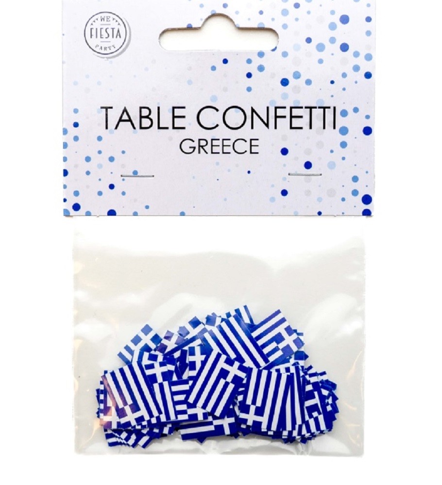 Set 150 Confetti cu Steag Grecia - imagine 2