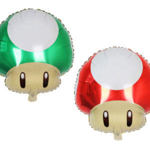 Set 2 baloane Ciuperci Super Mario, 44 cm