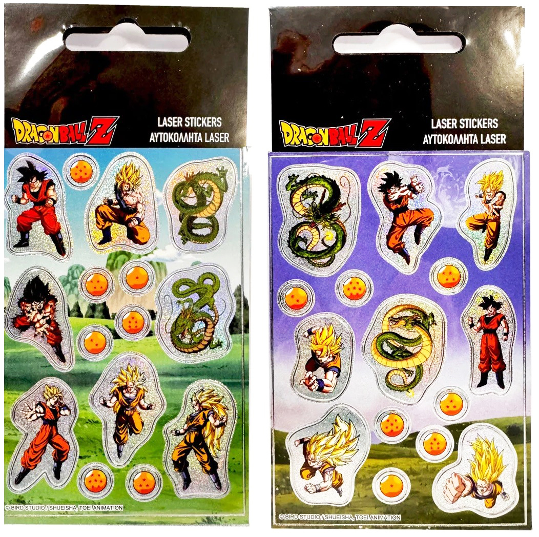 Set 2 planse autocolante, Dragon Ball