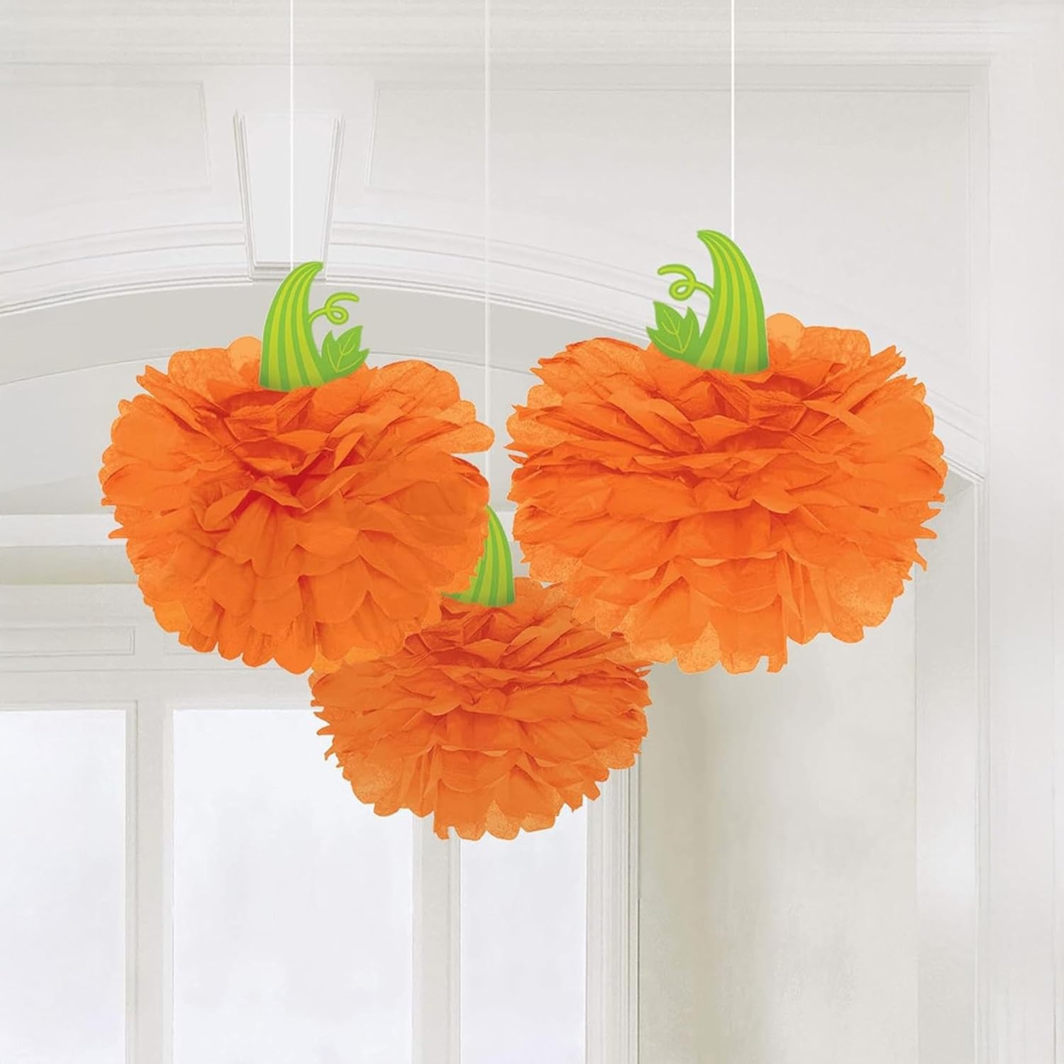 Set 3 decoratiuni, Dovleac, 40 cm - imagine 3