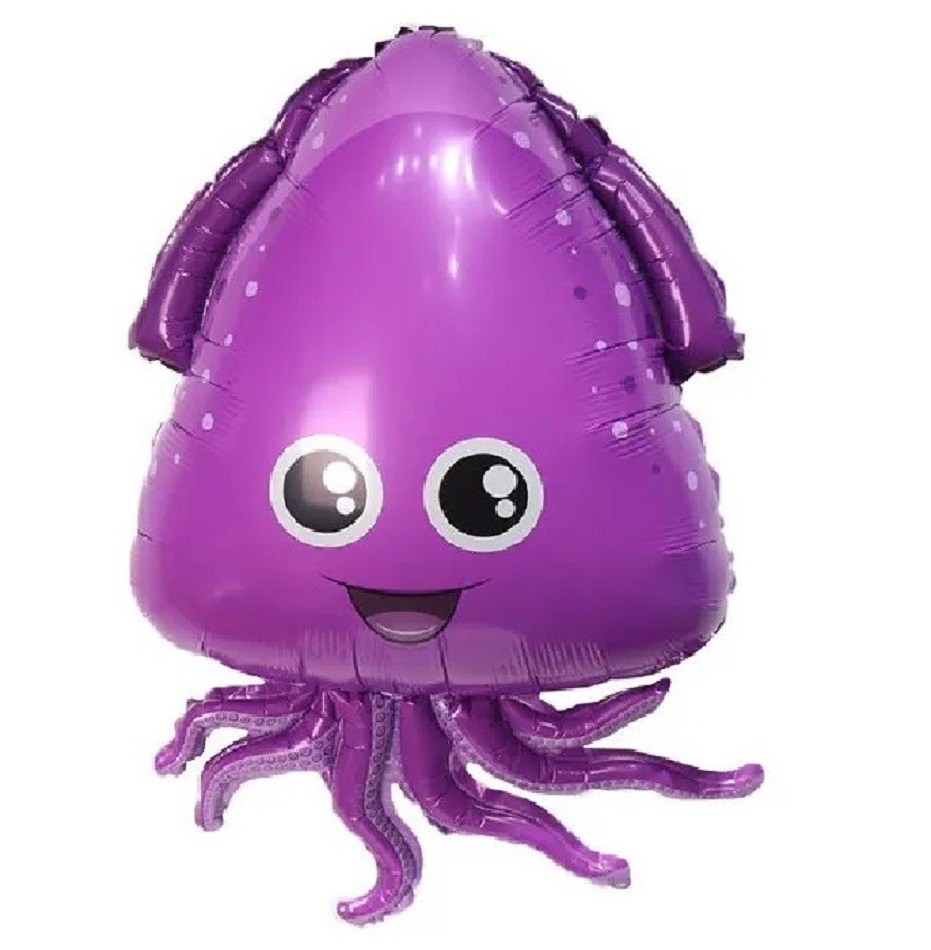 Set 6 baloane cu Animale marine, 35-44 cm - imagine 5
