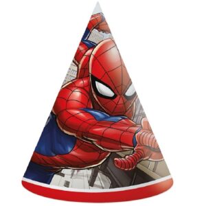 Set 6 Coifuri Spiderman, 16 cm