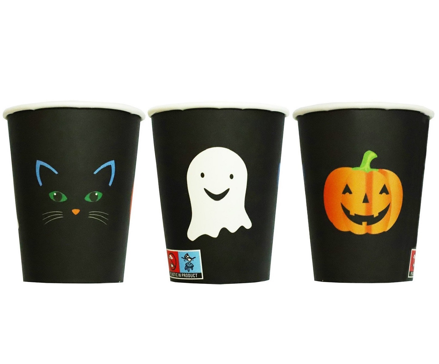 Set 6 pahare Funny friends Halloween, 250 ml