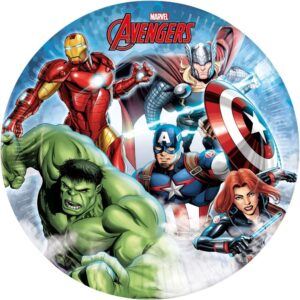 Set 8 farfurii Avengers Infinity, 23 cm