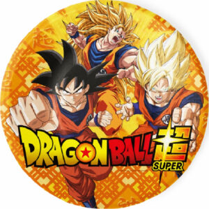 Set 8 farfurii Dragon Ball, 23 cm