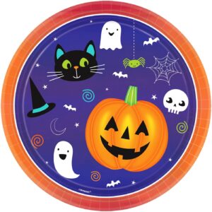 Set 8 farfurii, Friends Halloween, 23 cm