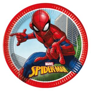 Set 8 farfurii, Marvel Spiderman, 23 cm